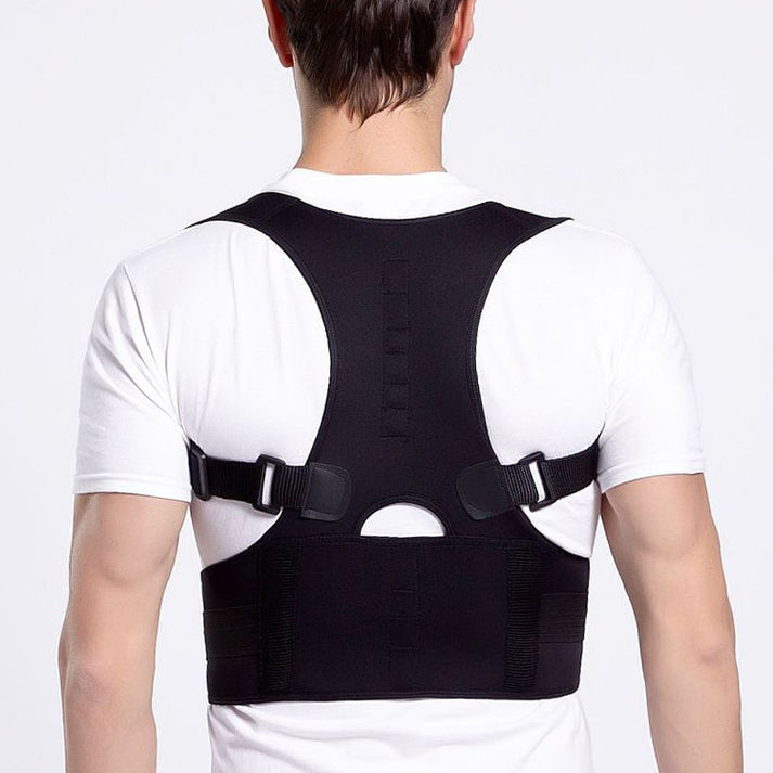 Discover the Ultimate Male and Female Adjustable Magnetic Posture Corrector Corset for Back Support – Black Friday Sale