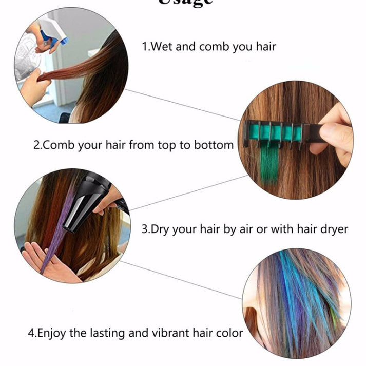 hair dye comb, smart hair dye comb, how to use hair dye comb, hair dye comb applicator